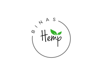 Binas Hemp  logo design by vostre