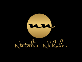Natalie Nikole. logo design by christabel