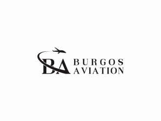 BURGOS AVIATION logo design by Msinur