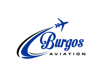 BURGOS AVIATION logo design by luckyprasetyo