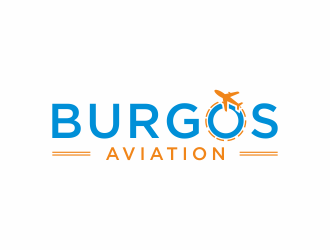 BURGOS AVIATION logo design by andayani*