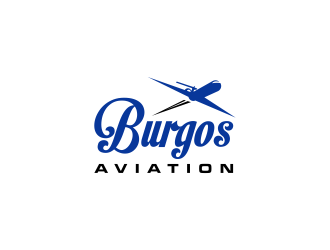 BURGOS AVIATION logo design by luckyprasetyo