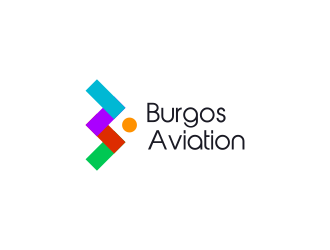 BURGOS AVIATION logo design by FloVal