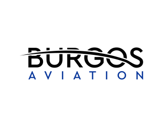 BURGOS AVIATION logo design by changcut