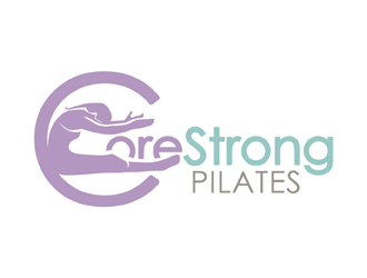 CoreStrong Pilates logo design by neonlamp