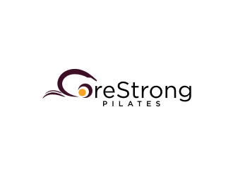 CoreStrong Pilates logo design by blessings