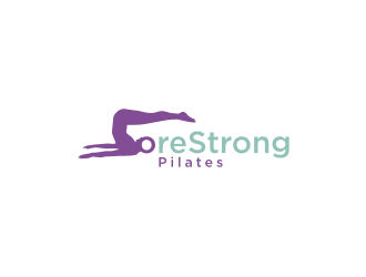 CoreStrong Pilates logo design by ArRizqu