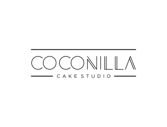 Coconilla Cake studio logo design by GassPoll
