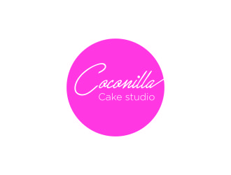 Coconilla Cake studio logo design by mukleyRx