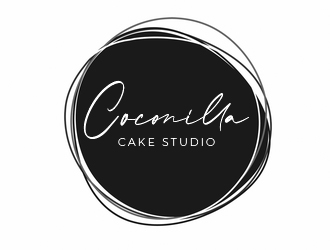 Coconilla Cake studio logo design by gilkkj