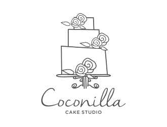 Coconilla Cake studio logo design by dhika