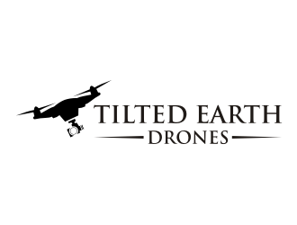 Tilted Earth Drones logo design by Franky.
