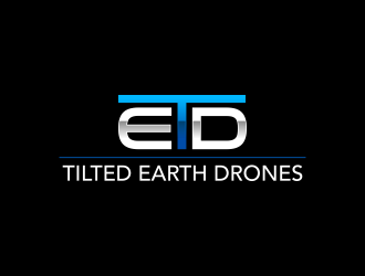 Tilted Earth Drones logo design by ingepro