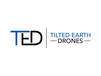 Tilted Earth Drones logo design by ingepro