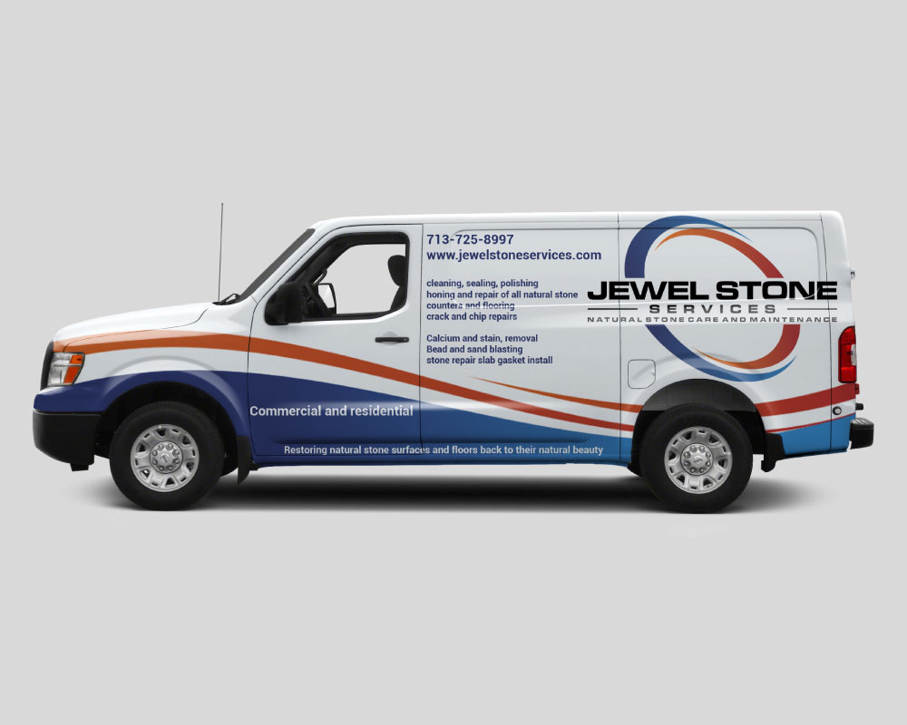 Jewel Stone Services logo design by Boomstudioz