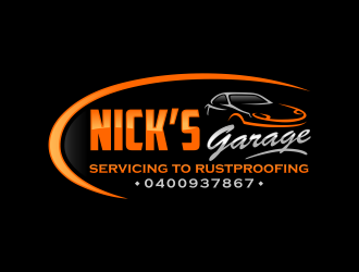 Nick’s Garage  Logo Design