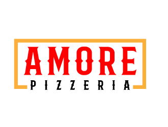 Amore Pizzeria  logo design by logy_d