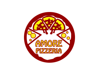 Amore Pizzeria  logo design by Rexi_777