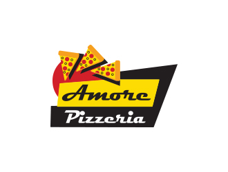 Amore Pizzeria  logo design by Rexi_777