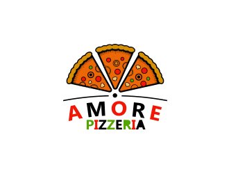 Amore Pizzeria  logo design by Rexi_777
