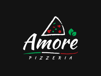 Amore Pizzeria  logo design by pencilhand