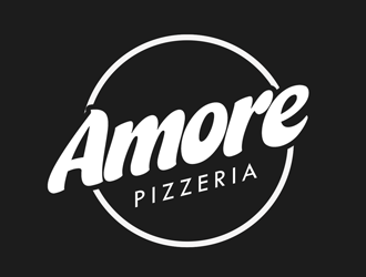 Amore Pizzeria  logo design by kunejo