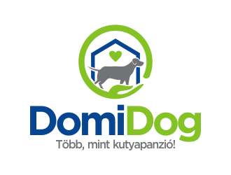 DomiDog - Több, mint kutyapanzió! logo design by cikiyunn