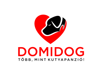 DomiDog - Több, mint kutyapanzió! logo design by GassPoll
