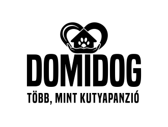 DomiDog - Több, mint kutyapanzió! logo design by naldart