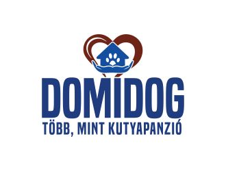 DomiDog - Több, mint kutyapanzió! logo design by naldart