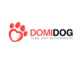 DomiDog - Több, mint kutyapanzió! logo design by Lovoos