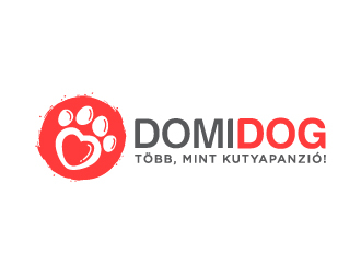 DomiDog - Több, mint kutyapanzió! logo design by Lovoos