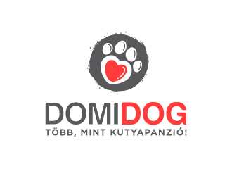 DomiDog - Több, mint kutyapanzió! logo design by Lovoos