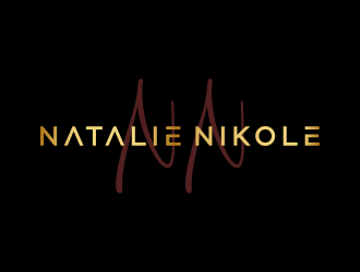 Natalie Nikole. logo design by Gwerth