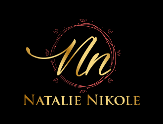 Natalie Nikole. logo design by Gwerth