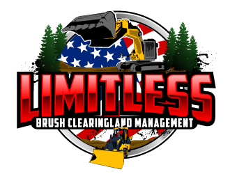 Limitless Brush Clearing/Land Management logo design by AamirKhan
