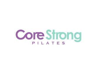 CoreStrong Pilates logo design by MRANTASI