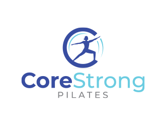 CoreStrong Pilates logo design by yippiyproject