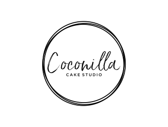 Coconilla Cake studio logo design by RIANW