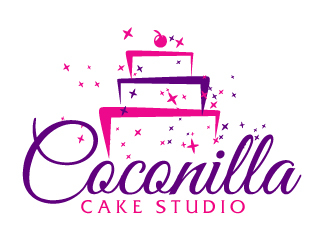 Coconilla Cake studio logo design by AamirKhan
