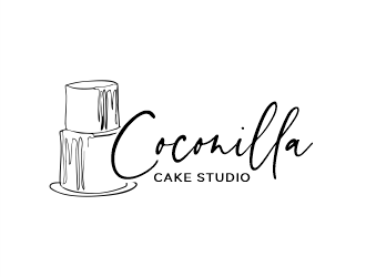 Coconilla Cake studio logo design by Gwerth