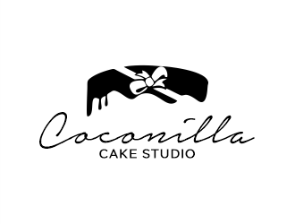 Coconilla Cake studio logo design by Gwerth
