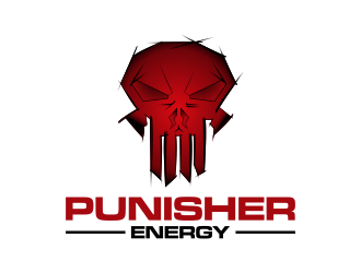 Punisher Energy  logo design by Avro