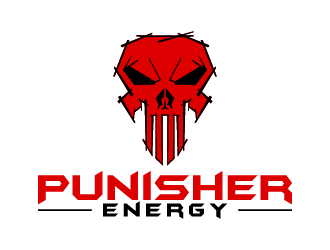 Punisher Energy  logo design by BrightARTS