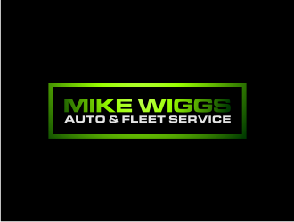 Mike Wiggs Auto & Fleet Service logo design by ndndn