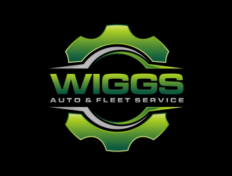 Mike Wiggs Auto & Fleet Service logo design by p0peye