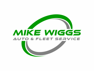 Mike Wiggs Auto & Fleet Service logo design by christabel