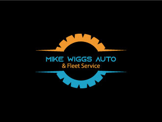 Mike Wiggs Auto & Fleet Service logo design by aryamaity