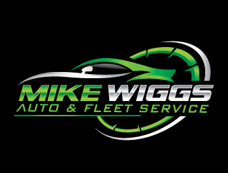 Mike Wiggs Auto & Fleet Service logo design by Sandip