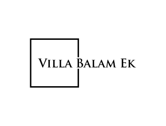 Villa Balam Ek logo design by pel4ngi